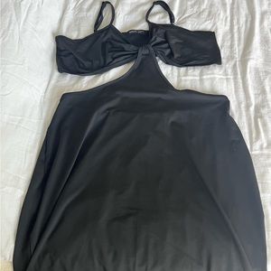 Bloom Chic Black Dress